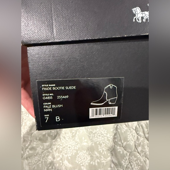 Coach Tan Suede Ankle Boots - Picture 6 of 6